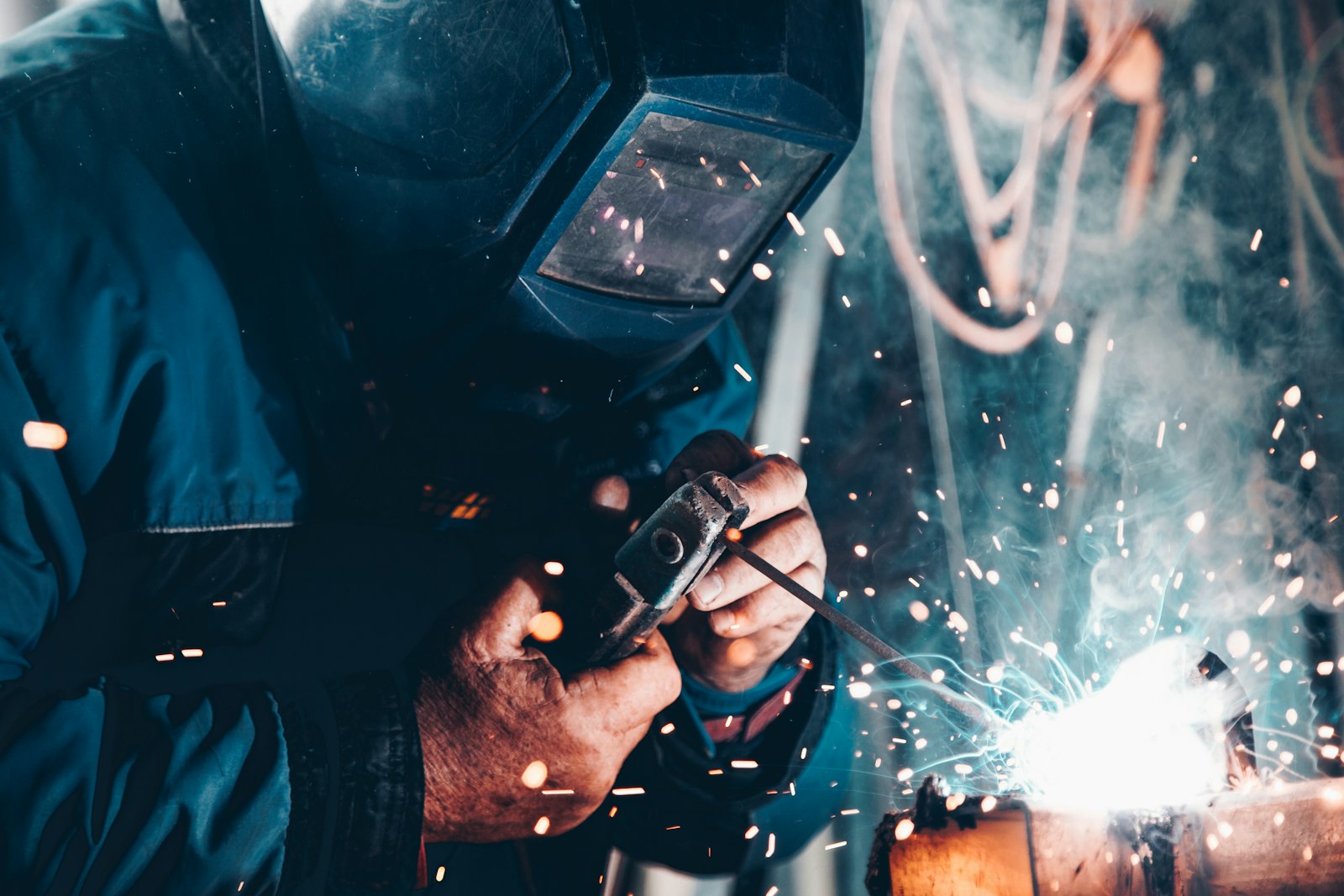 Field welding on upstream oil and gas equipment
